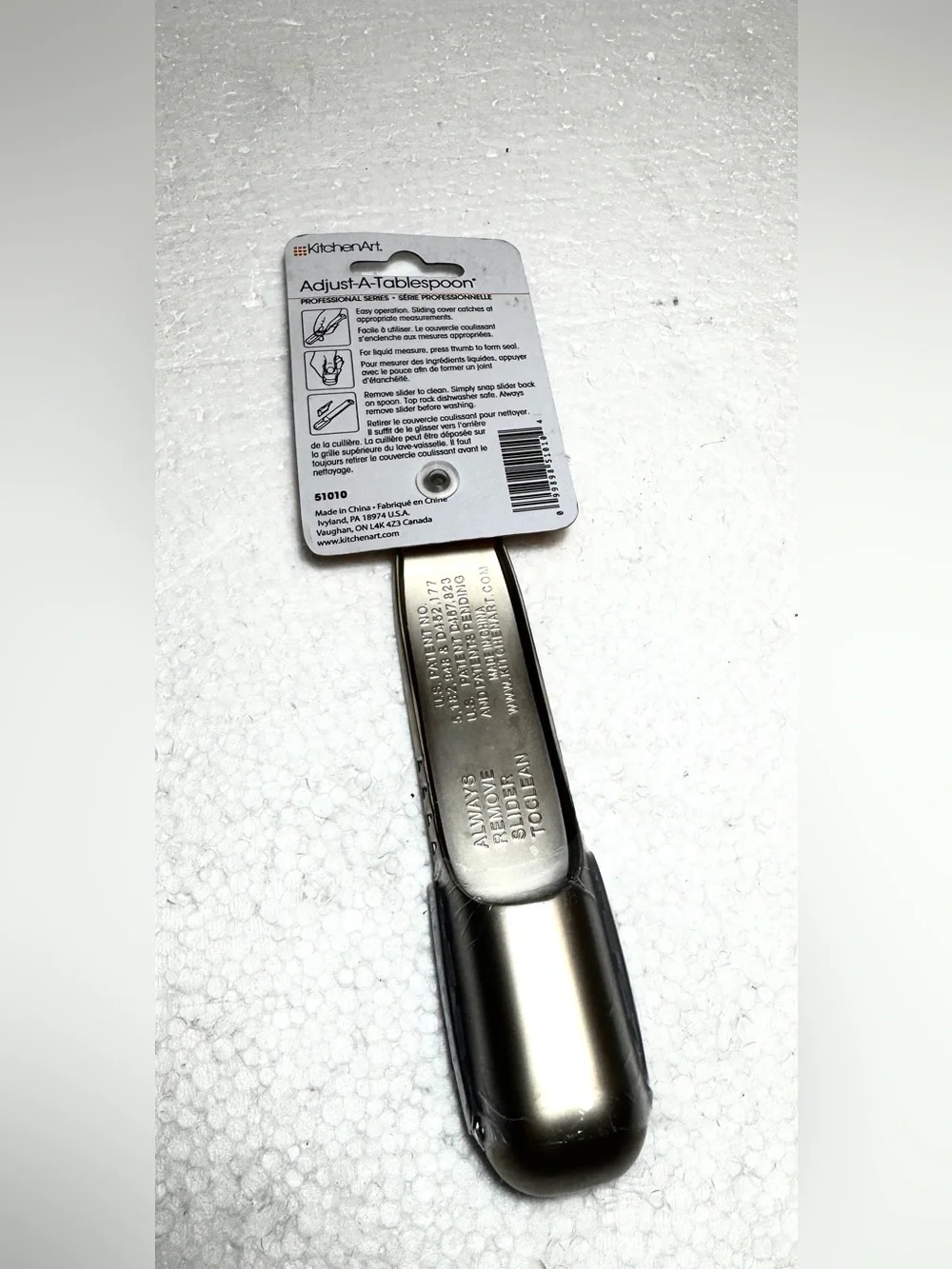 Tablespoon Adjust -A Silver tone 7-in-1 Measuring Spoon